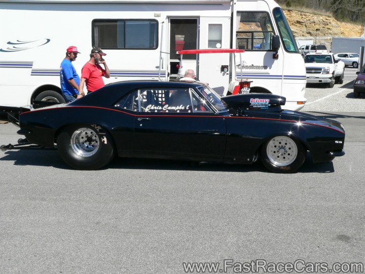 Black Camaro Outlaw Car